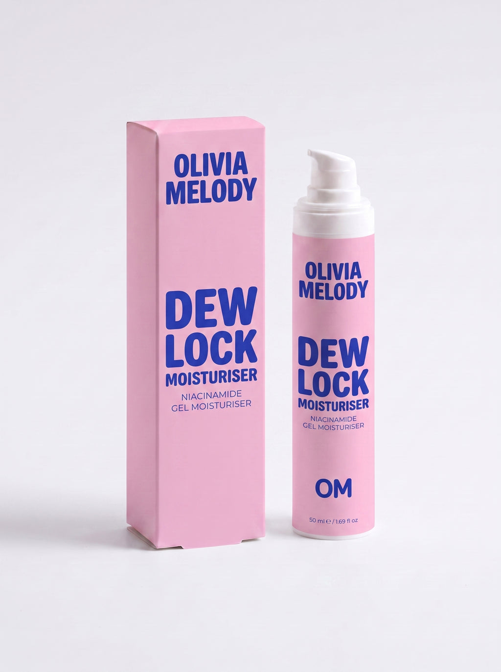 Dew Lock Moisturiser — Niacinamide Gel, for Glass-Skin Hydration — Olivia Melody