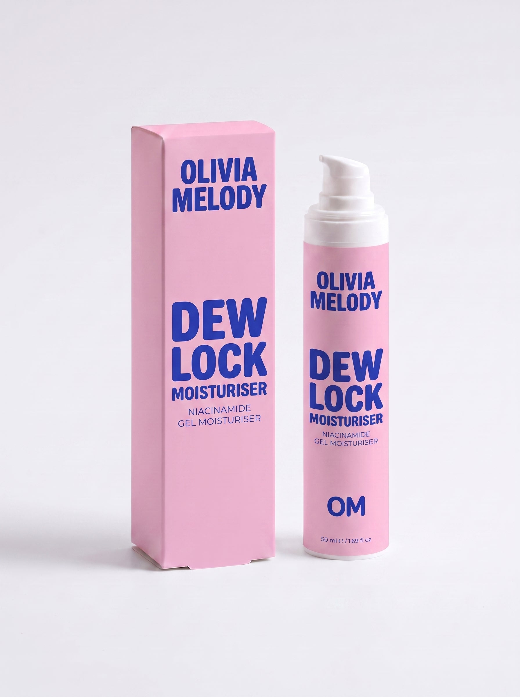 Dew Lock Moisturiser — Niacinamide Gel, for Glass-Skin Hydration — Olivia Melody