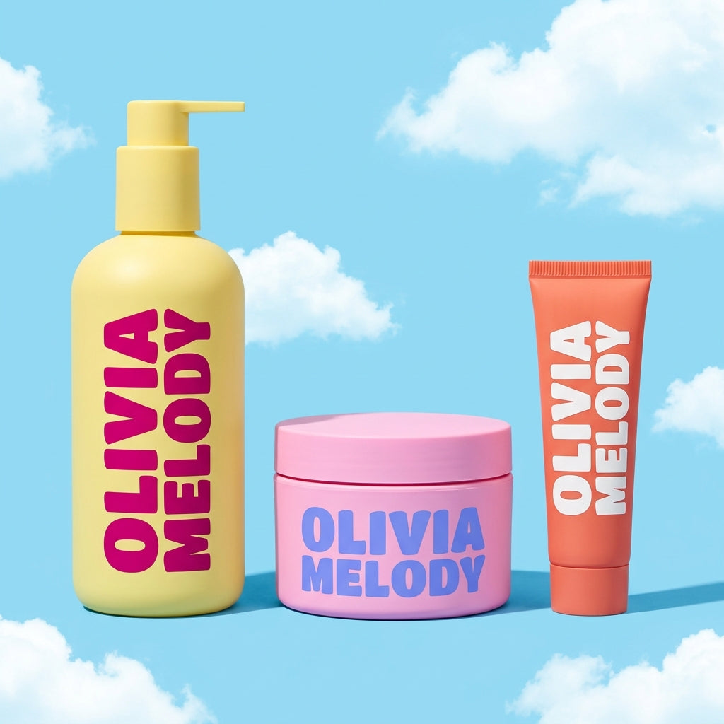 The First Skincare Kit — Wash + Moisturise + SPF — Olivia Melody