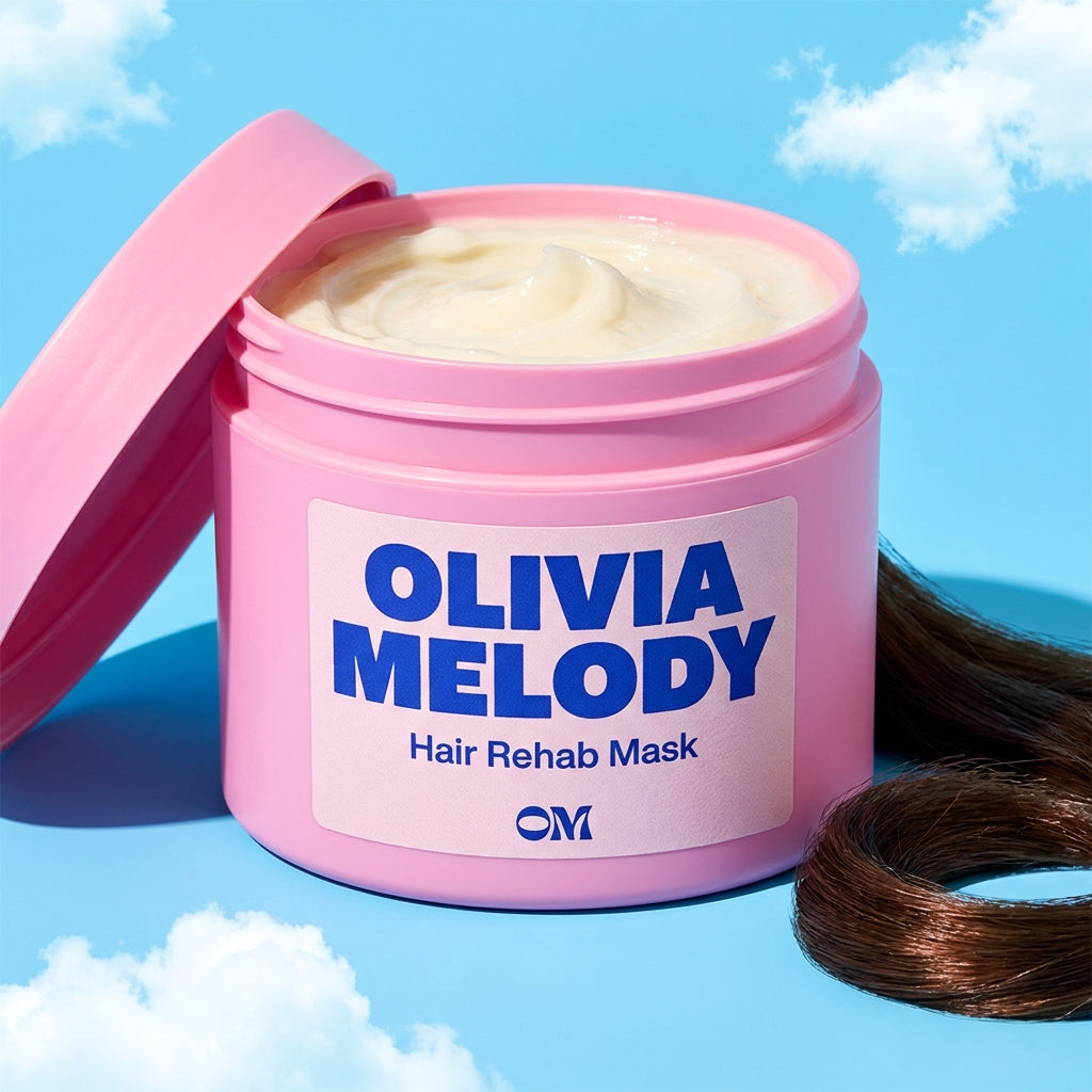 Hair Rehab Mask — Keratin Intensive Rescue, for Stressed Lengths — Olivia Melody