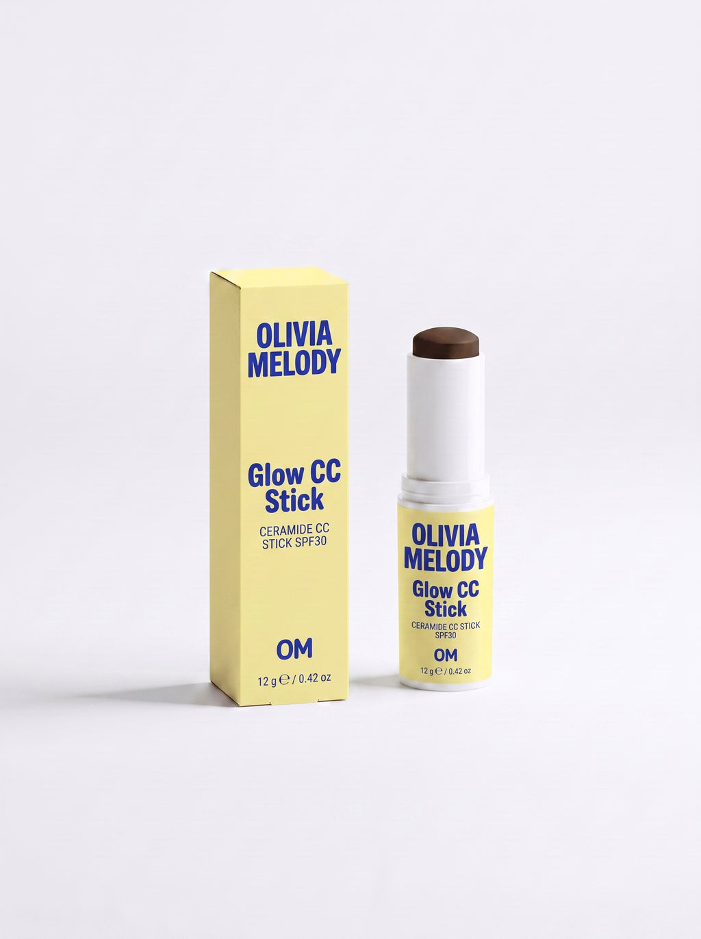 Glow CC Stick — SPF30 + Ceramides, Colour-Correcting — Olivia Melody