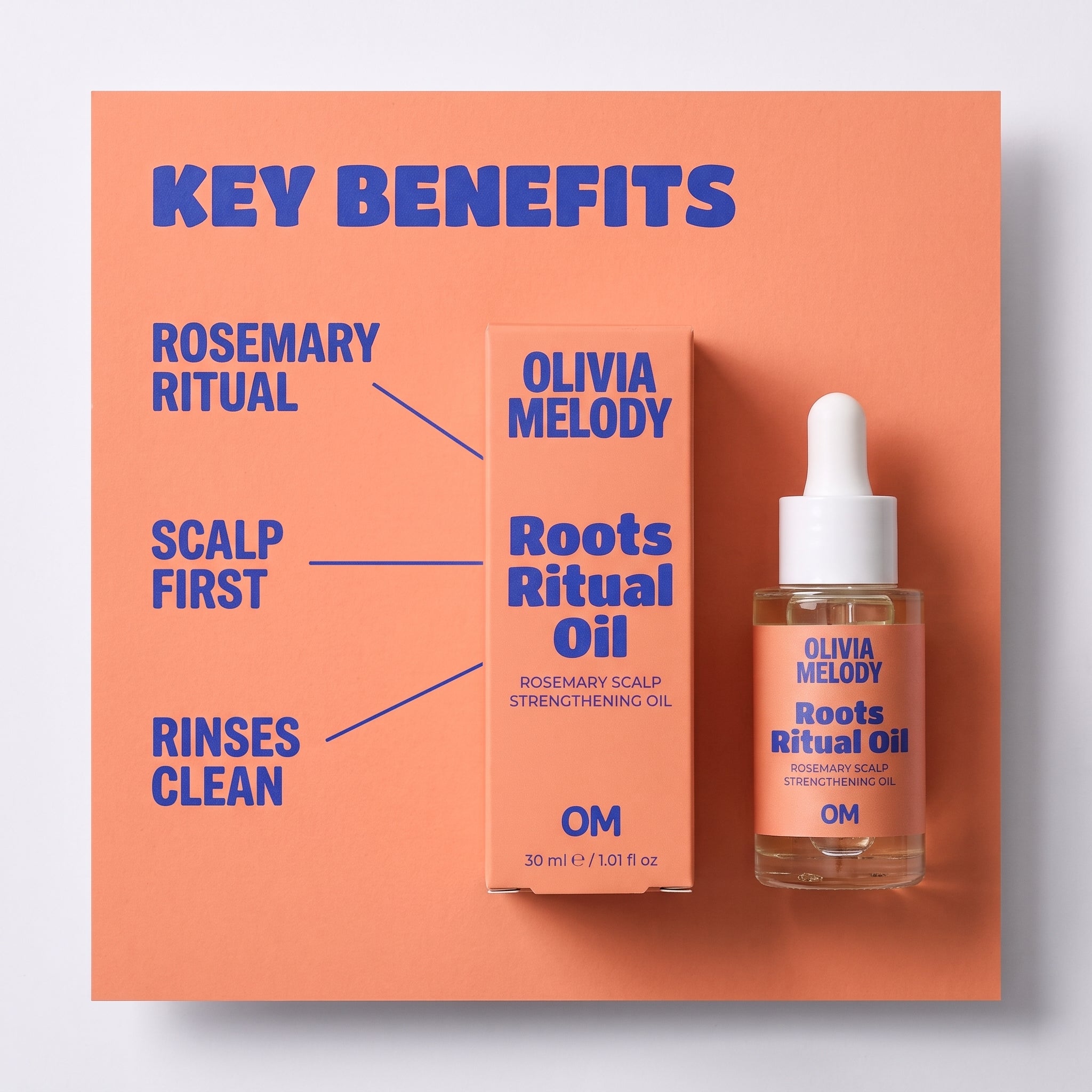 Roots Ritual Oil — Rosemary, for Scalp & Stronger-Looking Hair — Olivia Melody