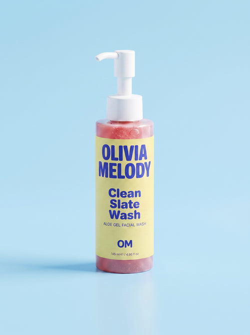 Clean Slate Wash — Gel Cleanser with Aloe, for Fresh-Start Skin — Olivia Melody