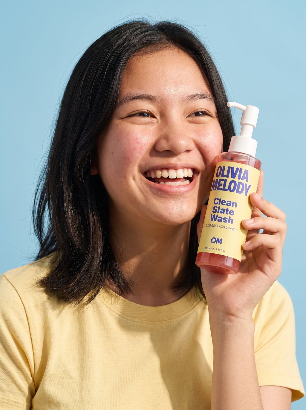 Clean Slate Wash — Gel Cleanser with Aloe, for Fresh-Start Skin — Olivia Melody