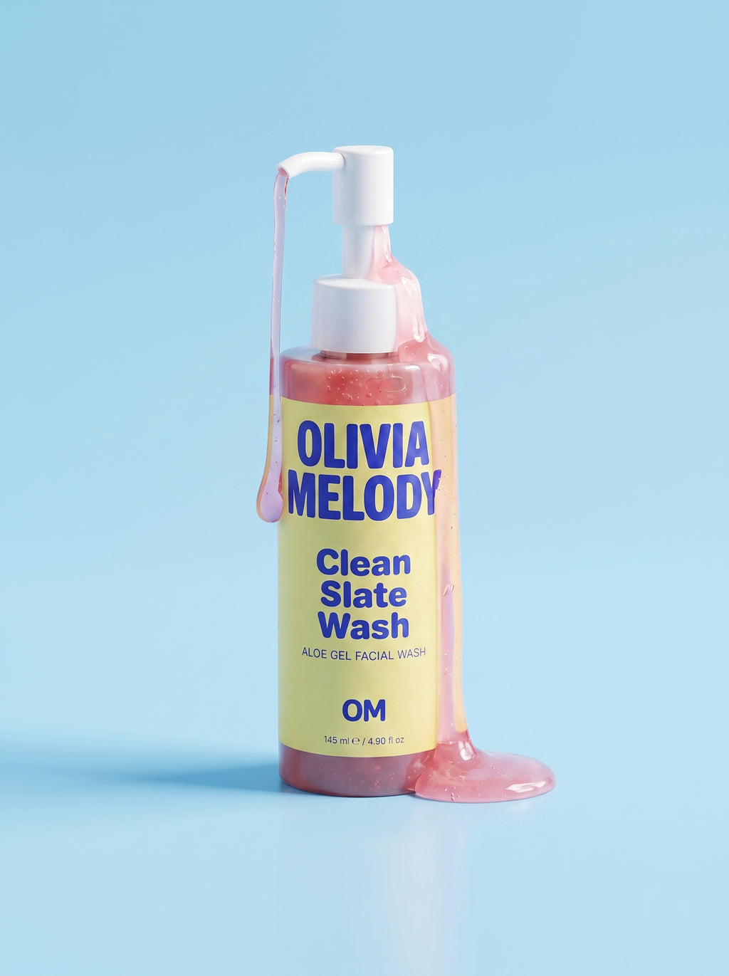 Clean Slate Wash — Gel Cleanser with Aloe, for Fresh-Start Skin — Olivia Melody
