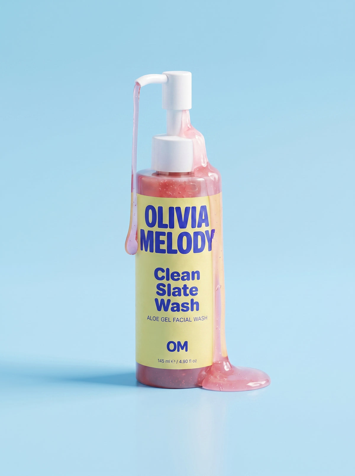 Clean Slate Wash — Gel Cleanser with Aloe, for Fresh-Start Skin — Olivia Melody