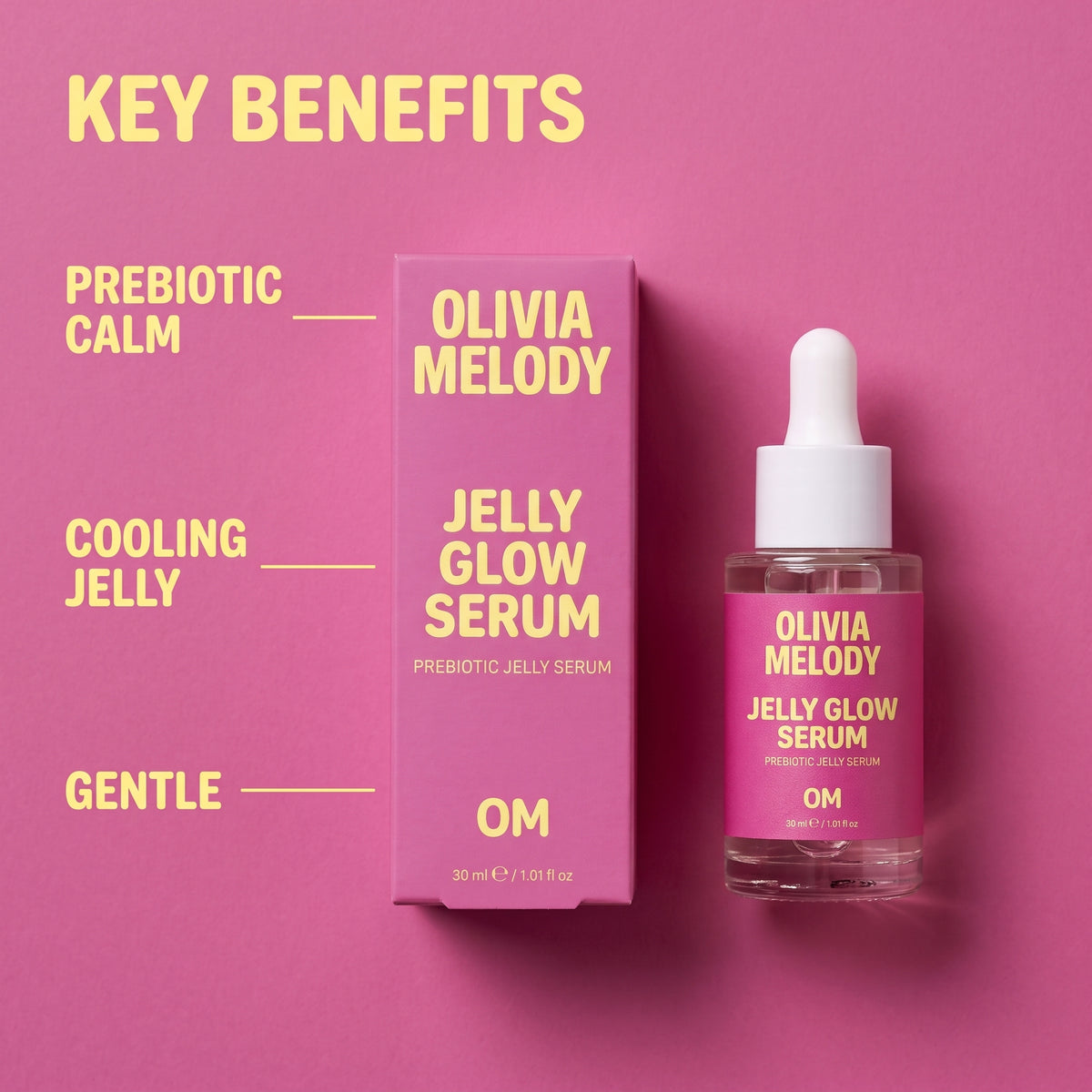 Jelly Glow Serum — Prebiotics, for Stressed-Out Skin — Olivia Melody