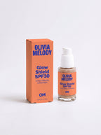 Glow Shield SPF30 — Tinted Mineral Sunscreen, Zero White Cast — Olivia Melody