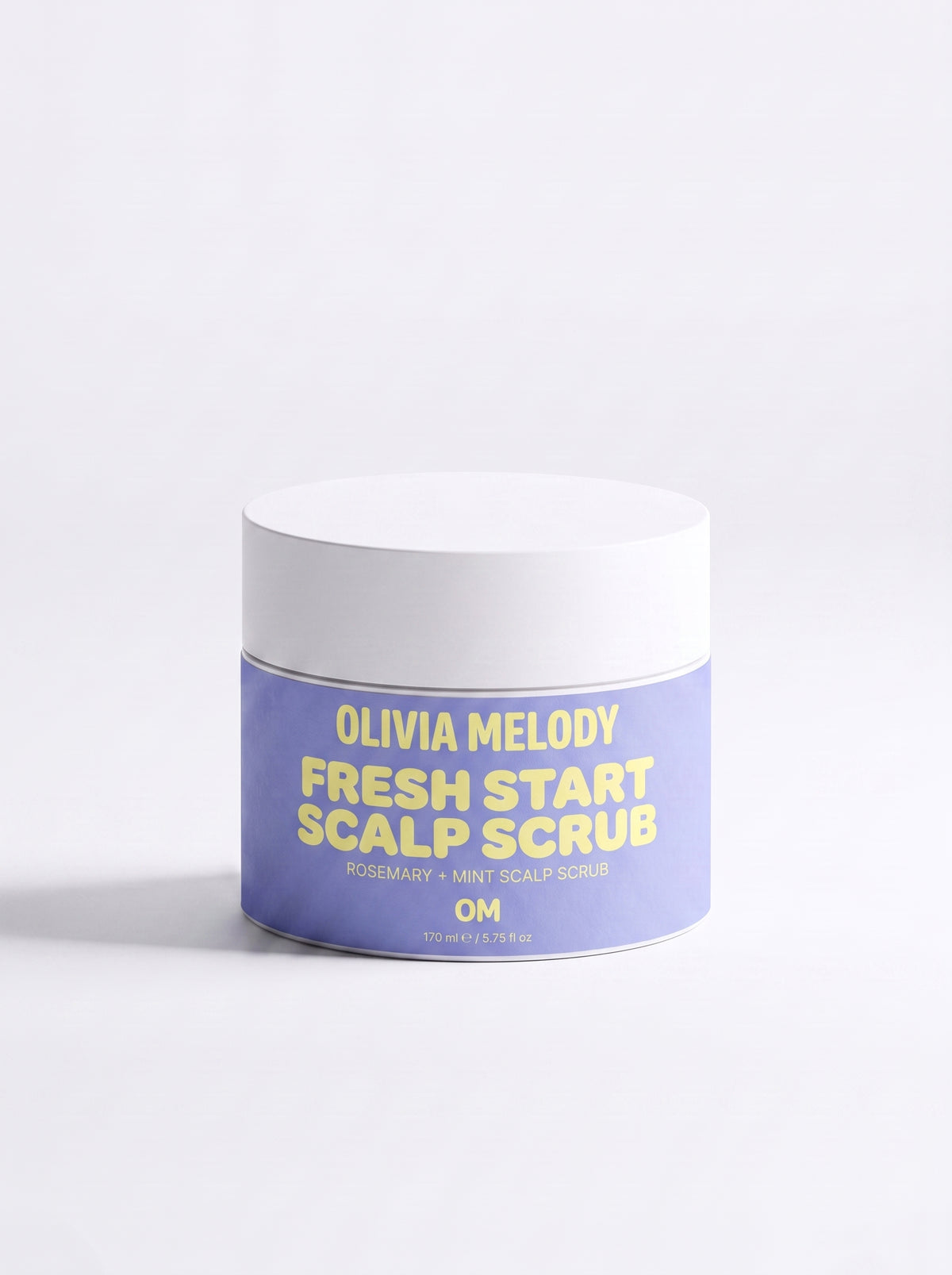 Fresh Start Scalp Scrub — Rosemary + Mint Deep Cleanse — Olivia Melody