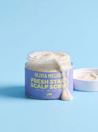 Fresh Start Scalp Scrub — Rosemary + Mint Deep Cleanse — Olivia Melody