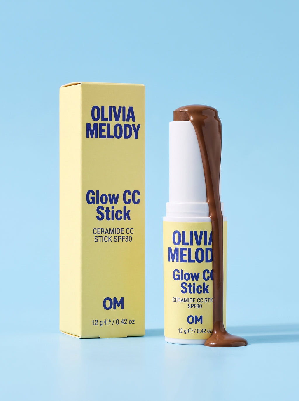 Glow CC Stick — SPF30 + Ceramides, Colour-Correcting — Olivia Melody