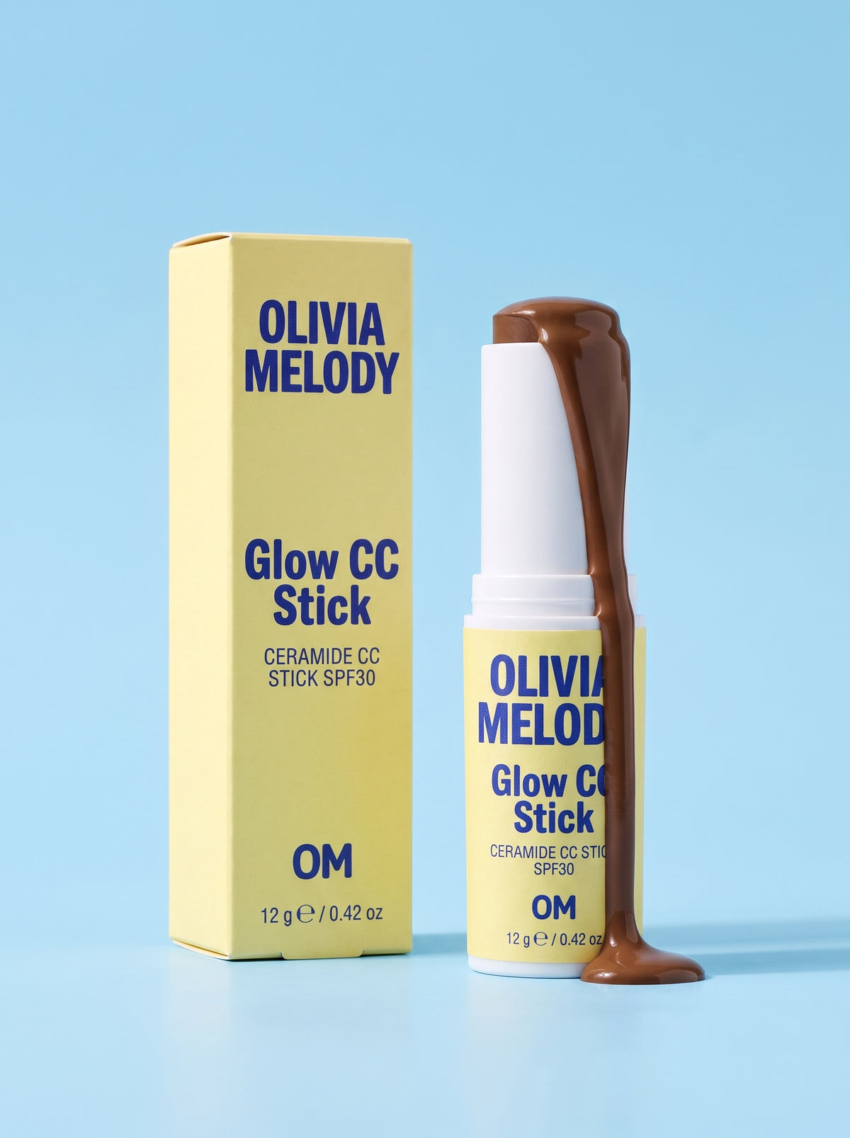 Glow CC Stick — SPF30 + Ceramides, Colour-Correcting — Olivia Melody