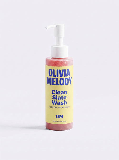 Clean Slate Wash — Gel Cleanser with Aloe, for Fresh-Start Skin — Olivia Melody